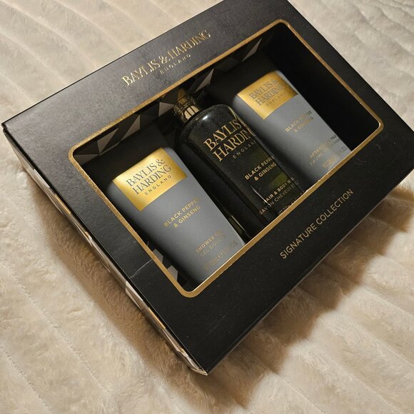 Baylis & Harding Gift Set for Men - Luxury Shower Pack - Black Pepper & Ginseng - Picture 2 of 3